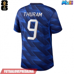 Lacne Muži Futbalové dres Francúzsko Marcus Thuram #9 MS 2026 Krátky Rukáv - Domáci